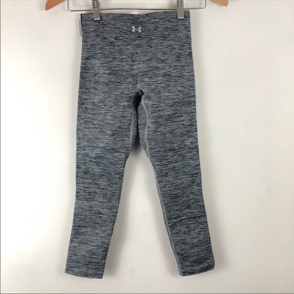 Under Armour Seamless Gray Compression Leggings XS - Picture 3 of 8